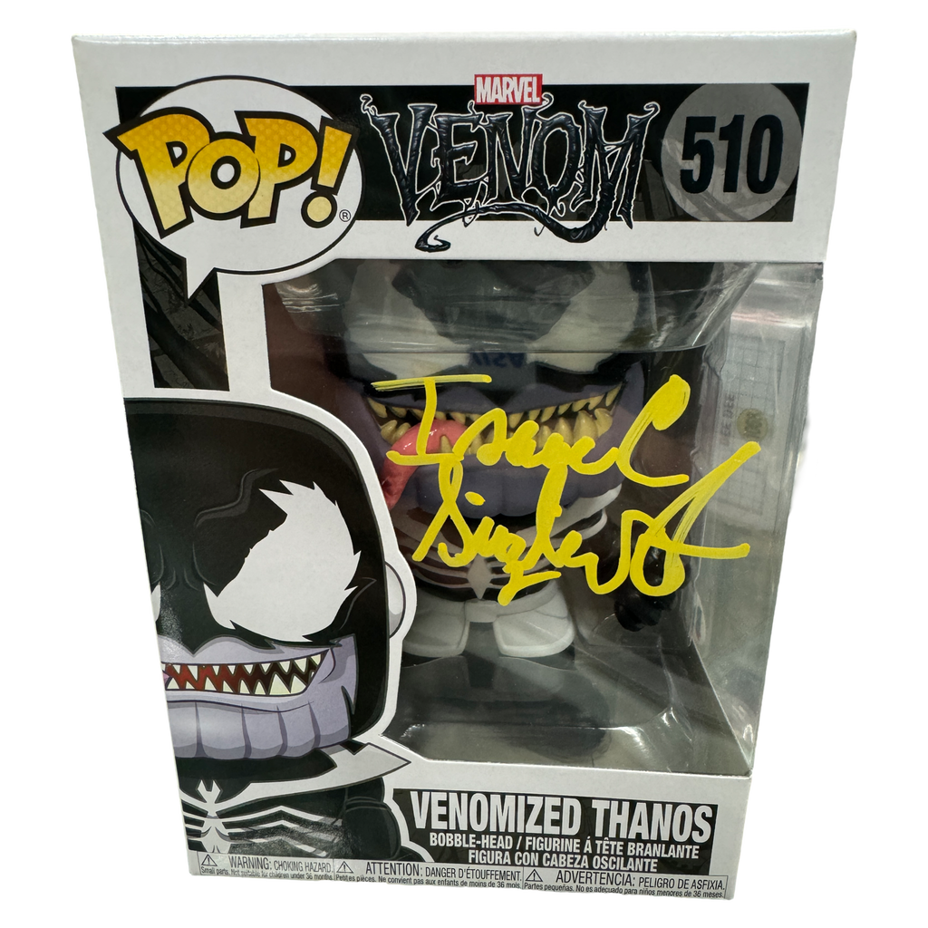 Funko Pop! Venomized Thanos Signed Autographed by Isaac C. Singleton Jr. #510 (Beckett Certified)