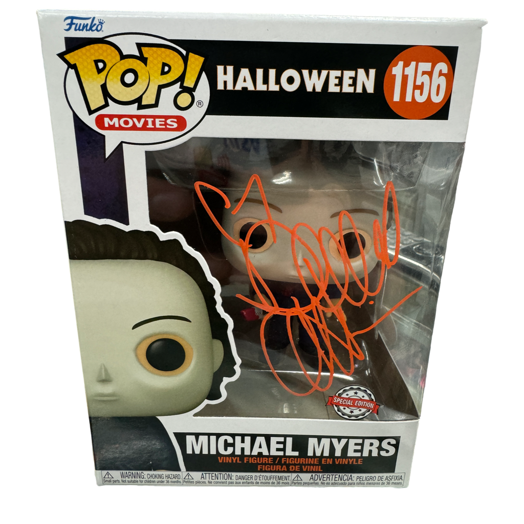 Funko Pop! Halloween Michael Myers Bloody Exclusive Signed Autographed by Danielle Harris #1156 (JSA Certified)
