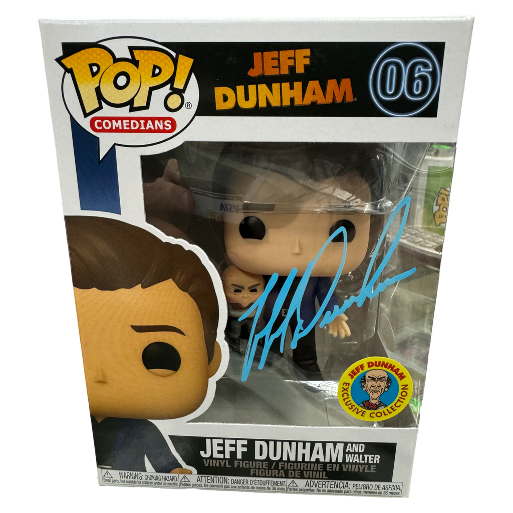 Funko Pop! Jeff Dunham and Walter Signed Autographed by Jeff Dunham #06 (JSA Certified)
