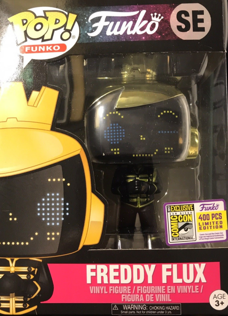 Funko Pop! Freddy Flux (Fission-Winking) SDCC Exclusive (400Pcs)