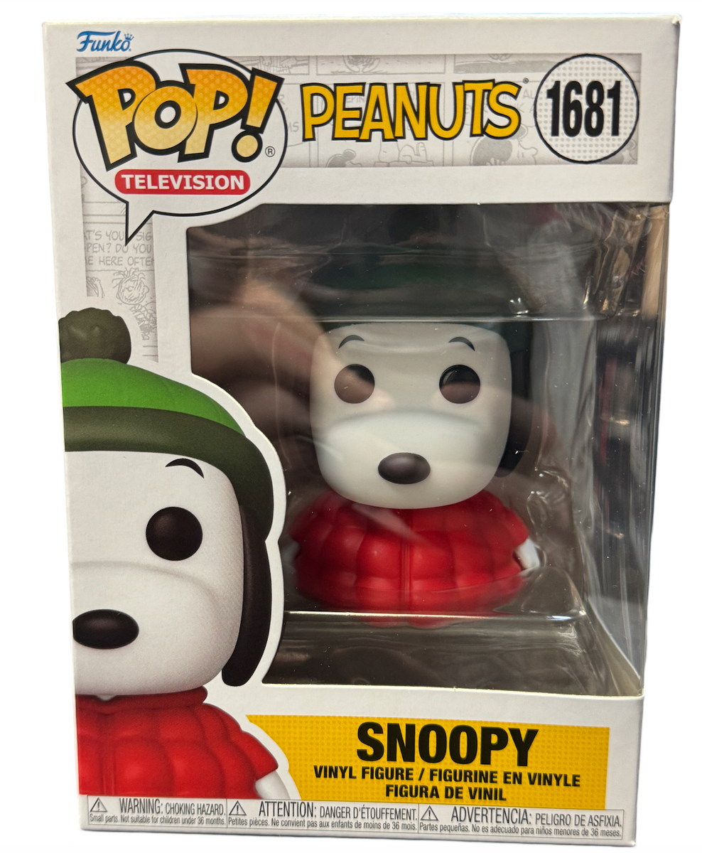 Funko Pop! Peanuts Snoopy with Jacket #1681 | Undiscovered Realm