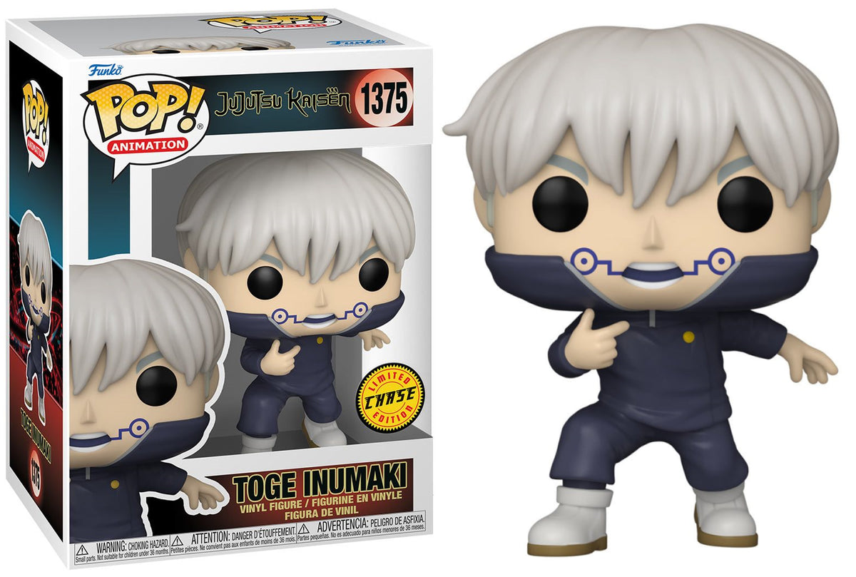 Funko Pop! Jujutsu Kaisen #1375 Toge Inumaki Chase Con Protettore Acrilico Byron's Attic - 5