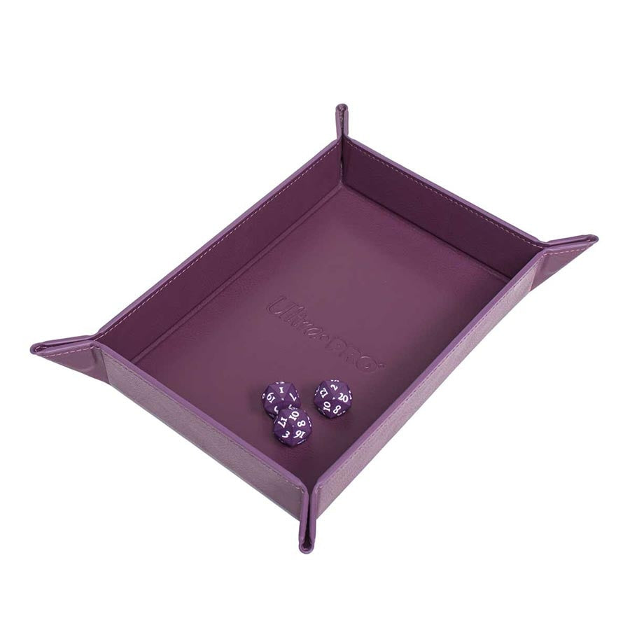Ultra PRO: Vivid Magnetic Foldable Dice Tray: Midnight Plum