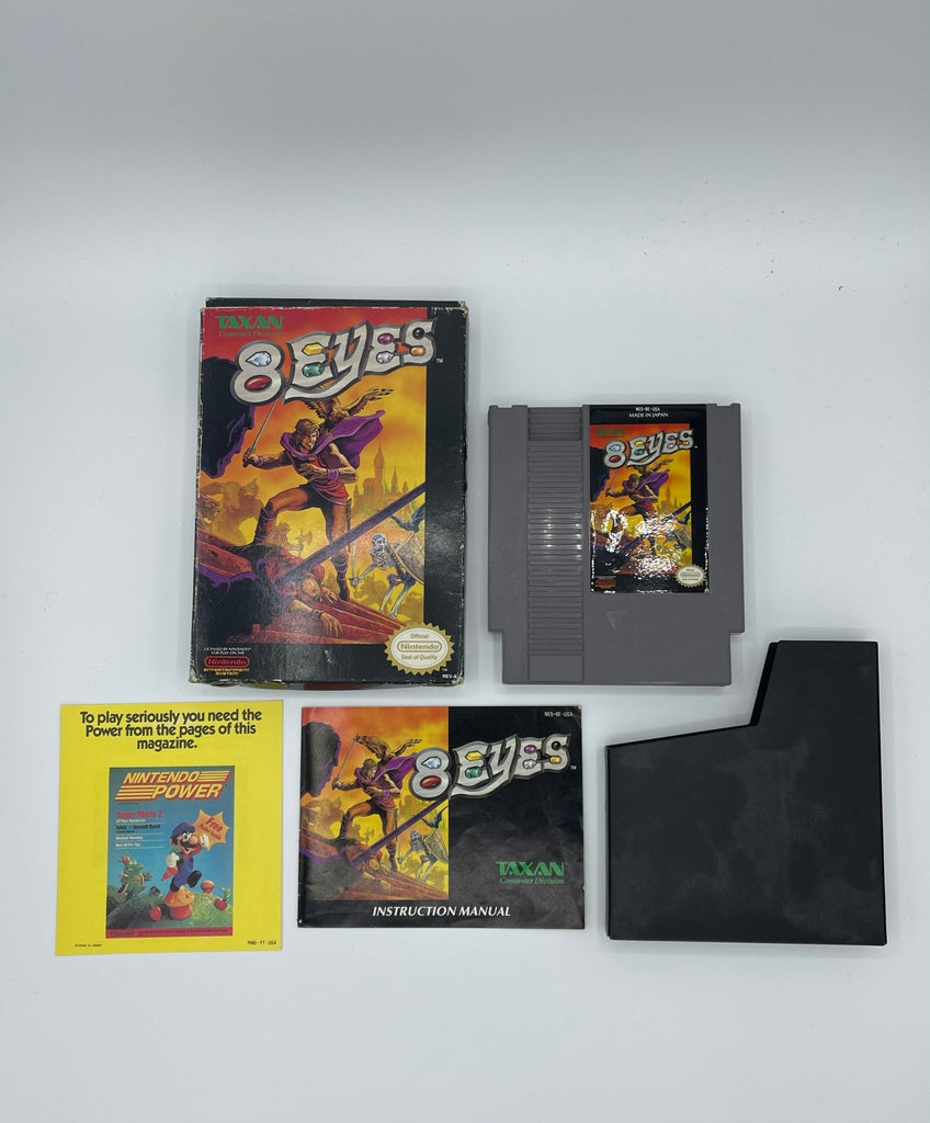 8 Eyes for the Nintendo Entertainment System (NES) Game (Complete in Box) - Undiscovered Realm
