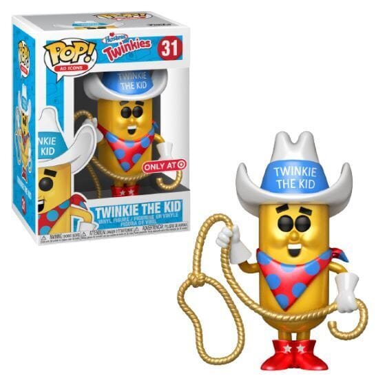 Ad Icons Twinkies Twinkie the Kid Metallic Exclusive Funko Pop! #31 - Undiscovered Realm