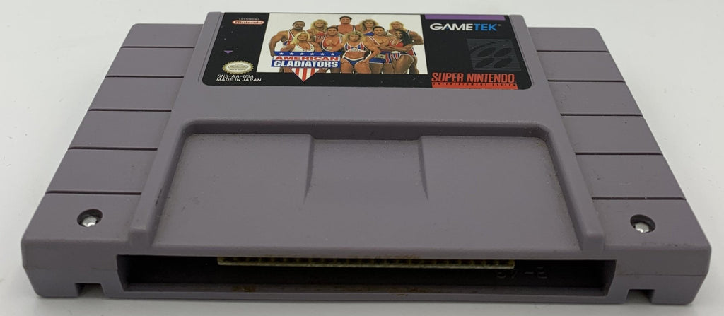 American Gladiators for the Super Nintendo (SNES) (Loose Game) - Undiscovered Realm