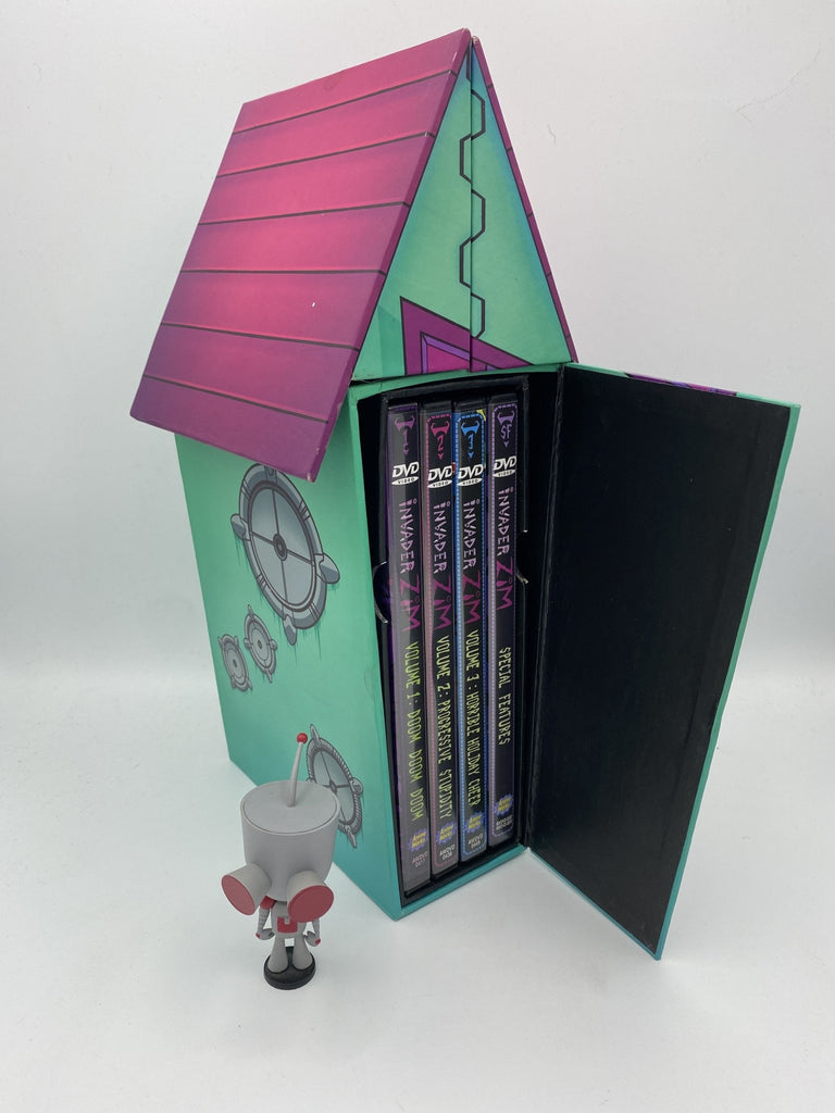 Anime Works Nickelodeon Invader Zim Premium DVD Collector's Box with Gir Figure - Undiscovered Realm