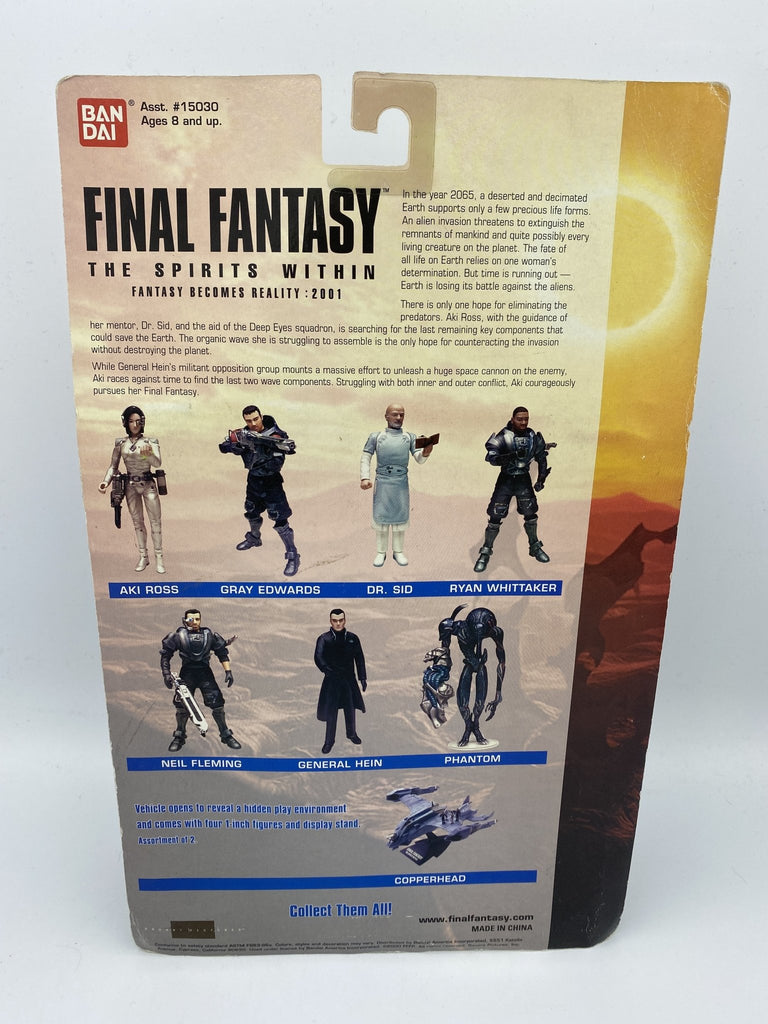 Bandai Final Fantasy The Spirits Within Ryan Whittaker Action Figure - Undiscovered Realm