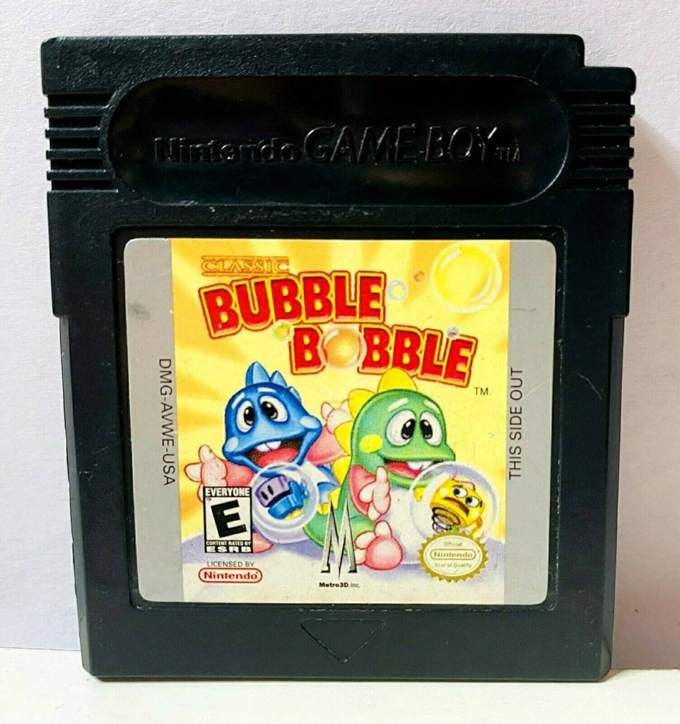 Bubble Bobble for the Nintendo Gameboy (GB) (Loose Game) - Undiscovered Realm