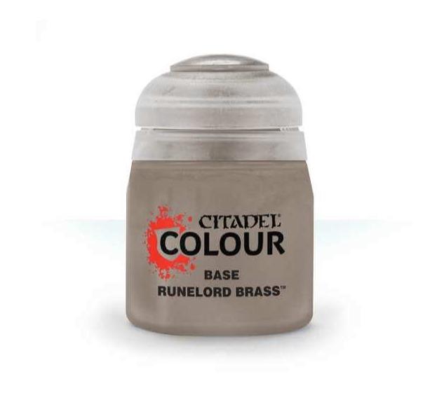Citadel Base Paint: Runelord Brass (12ml) - Undiscovered Realm