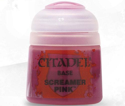 Citadel Base Paint: Screamer Pink (12ml) - Undiscovered Realm