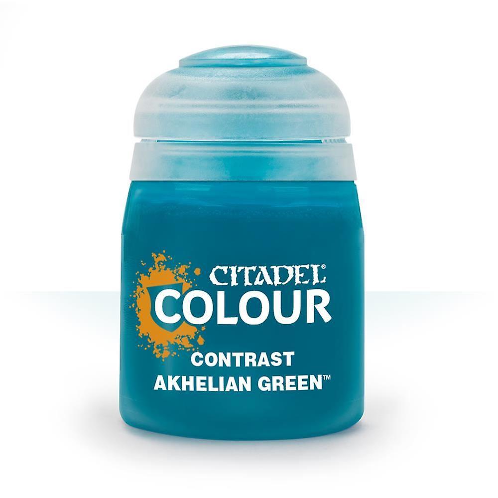 Citadel Contrast Paint: Akhelian Green (18ml) - Undiscovered Realm