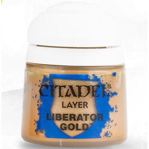 Citadel Layer Paint: Liberator Gold (12ml) - Undiscovered Realm