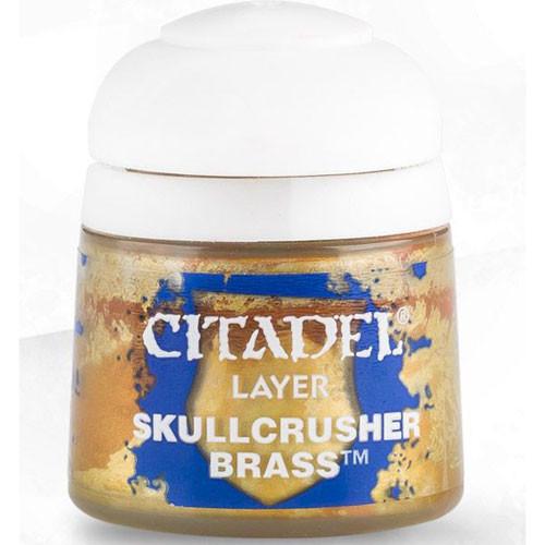 Citadel Layer Paint: Skullcrusher Brass (12ml) - Undiscovered Realm