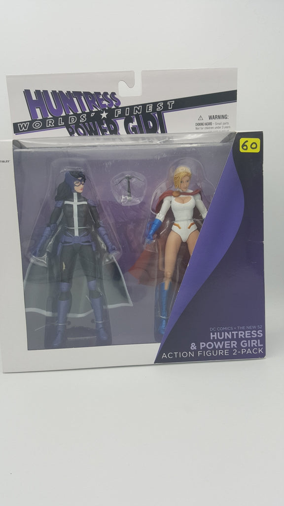 DC Comics Collectibles The New 52 Worlds' Finest Huntress and Power Girl Action Figure 2-pack - Undiscovered Realm