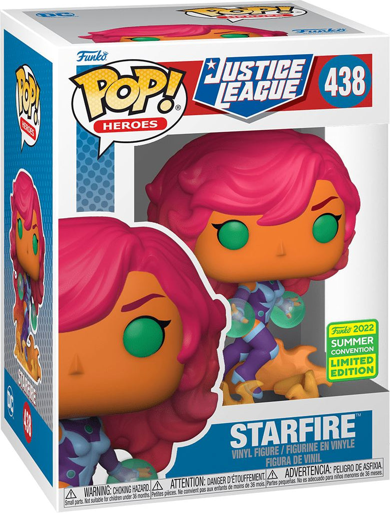 DC Justice League Starfire Summer Convention Exclusive Funko Pop! #438 - Undiscovered Realm