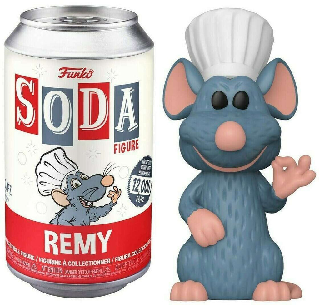 Disney Ratatouille Remy Exclusive Funko Vinyl Soda (Opened Can) - Undiscovered Realm