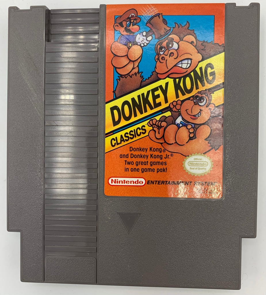 Donkey Kong Classics for the Nintendo Entertainment System (NES) (Loose Game) - Undiscovered Realm