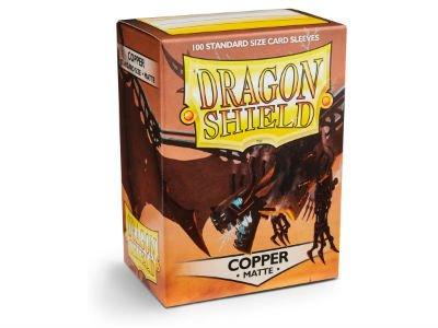 Dragon Shield Standard Size Card Sleeves 100 Count Matte Copper - Undiscovered Realm