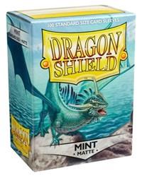 Dragon Shield Standard Size Card Sleeves 100 Count Matte Mint - Undiscovered Realm
