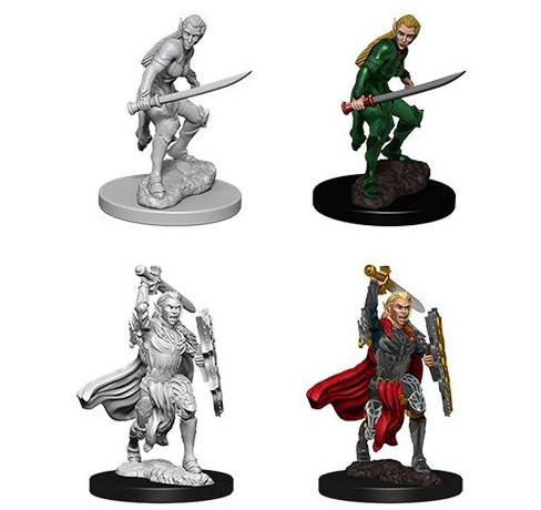 Dungeons and Dragons: Nolzur's Marvelous Unpainted Miniatures Female Elf Fighter - Undiscovered Realm