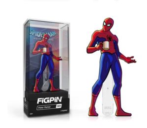 FIGPIN Spider-Man into the Spiderverse Peter Parker #301 NYCC Exclusive