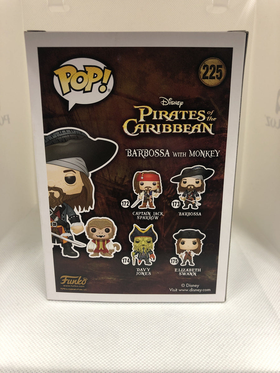Funko Pop! Disney Barbossa with Monkey NYCC Exclusive #225