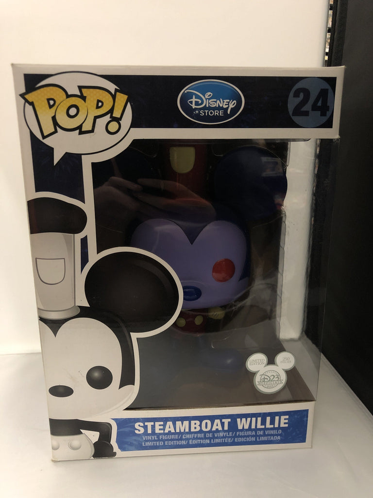 Funko Pop! Disney Giant Steamboat Willie Blue D23 Exclusive Mickey Mouse 9