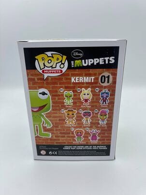 Funko Pop! Disney Kermit The Muppets Metallic Exclusive #01 (Light Box Damage) Funko
