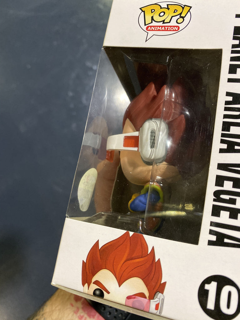 Funko Pop! Dragon Ball Z DBZ Planet Arlia Vegeta NYCC Toy Tokyo Exclusive #10 *Slight Damage* Funko