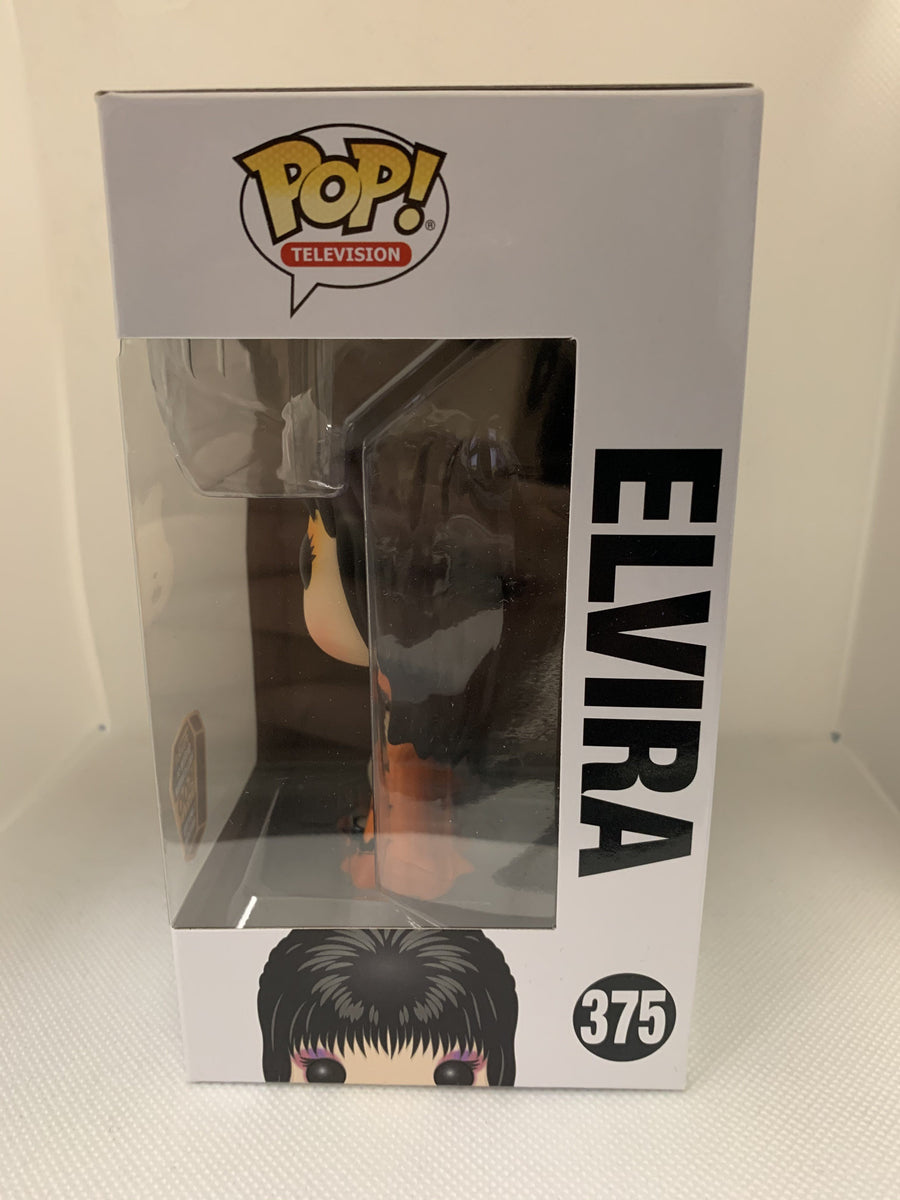 Funko Pop! Elvira Mistress of the Dark Orange Dress (Lightly Damaged Box)  Spooky Empire Exclusive 1500 Pcs #375