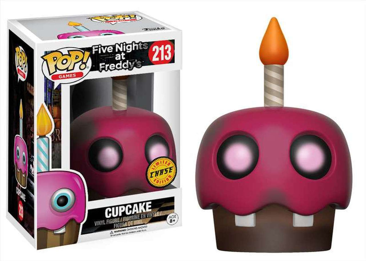 Funko Pop! Five Nights at Freddys FNAF Cupcake CHASE #213 – Undiscovered  Realm