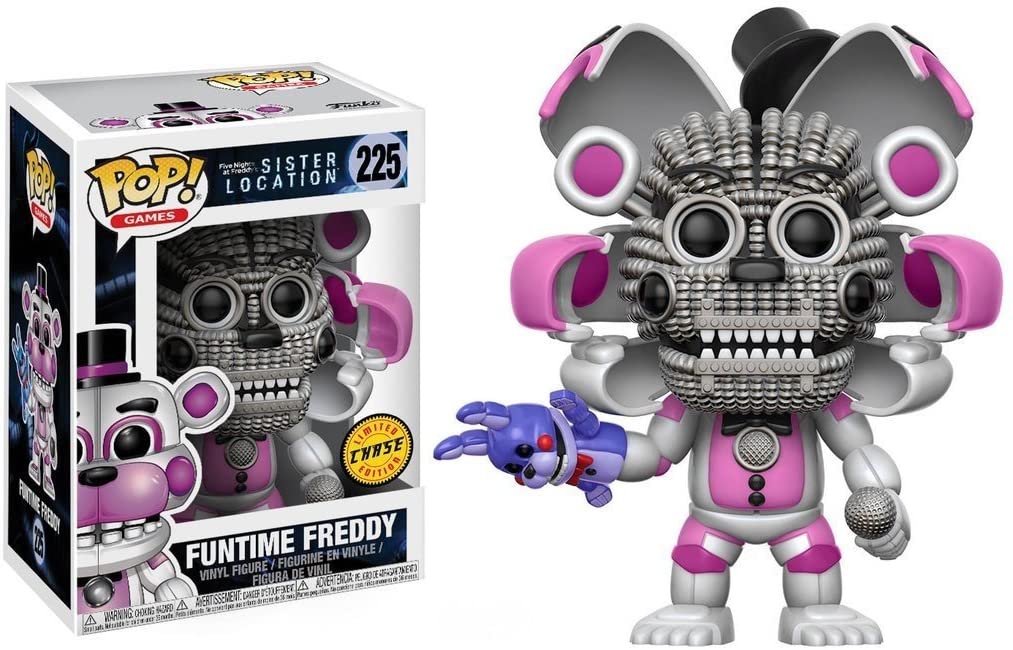 Funko Pop! Five Nights at Freddys Funtime Freddy Chase with Protector –  Undiscovered Realm