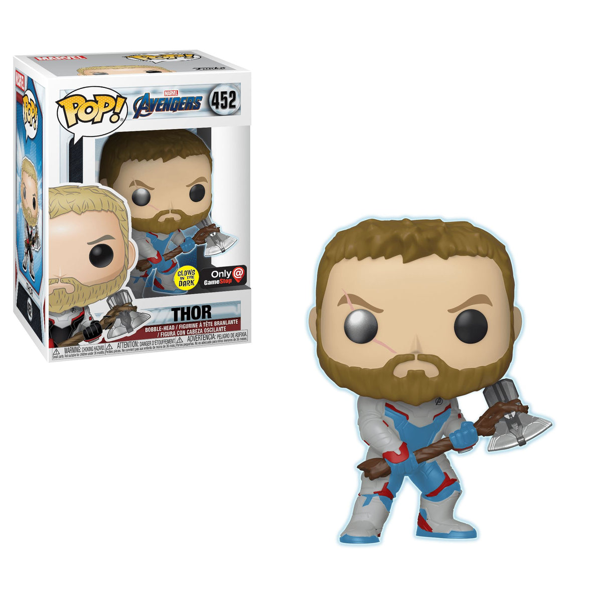 Funko Pop! Marvel Avengers Endgame Thor Glow in the Dark Exclusive