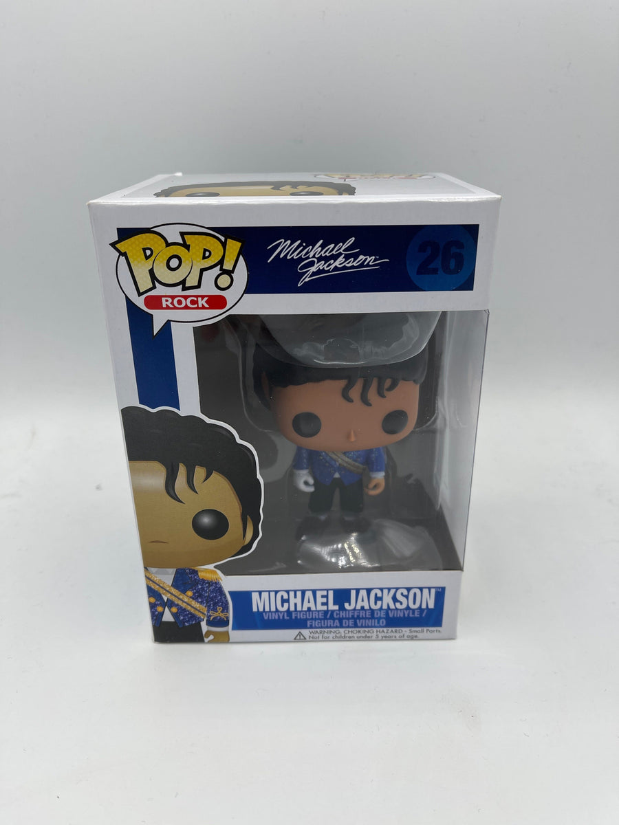 Funko pop マイケル　ジャクソン　26 青 Funko Michael Jackson POP Rocks Michael Jackson Vinyl Figure 26