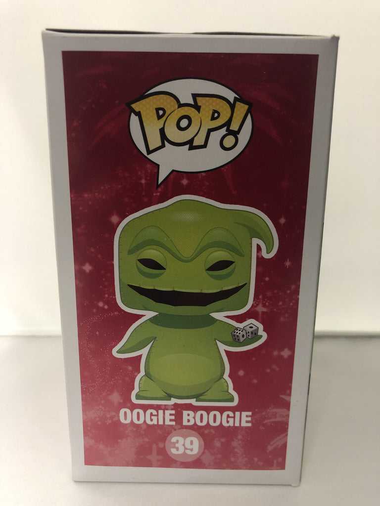 Funko Pop! Nightmare Before Christmas NBC Oogie Boogie Glow (GID) SDCC Exclusive #39 *Damaged Box* Funko 