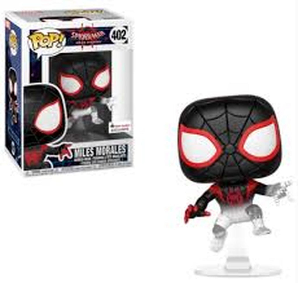 Funko Pop! Spiderman Into the Spiderverse Miles Morales Exclusive #402