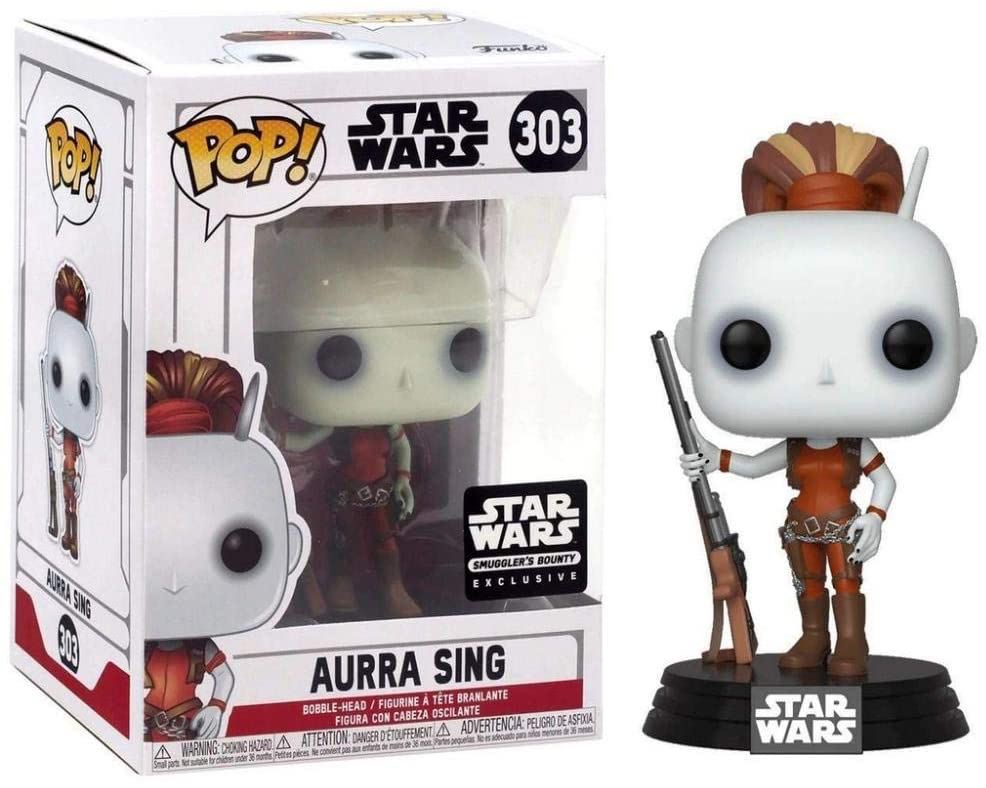 Funko Pop! Star Wars Aurra Sing Smuggler's Bounty Exclusive #303