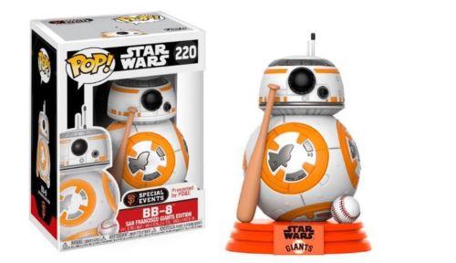 Funko Pop! Star Wars BB-8 San Francisco Giants Special Events Exclusive #220