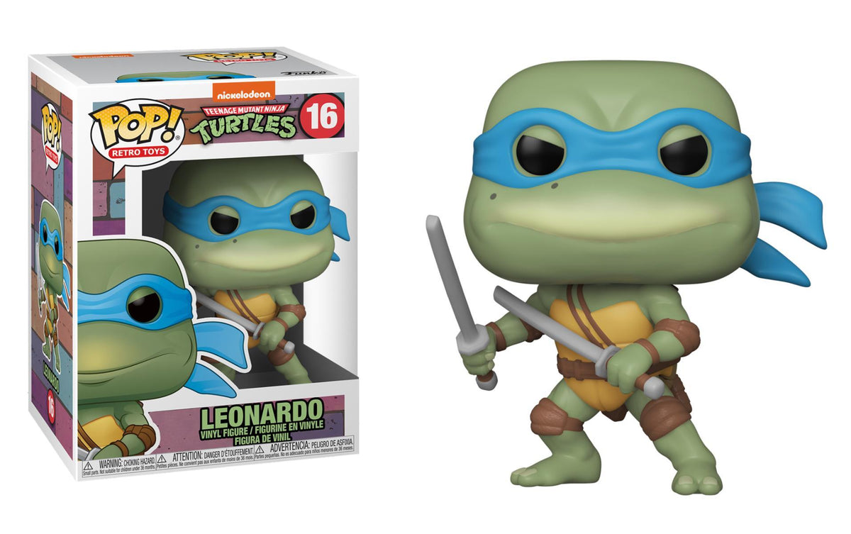 Funko Pop! Teenage Mutant Ninja Turtles (TMNT) Leonardo (1990