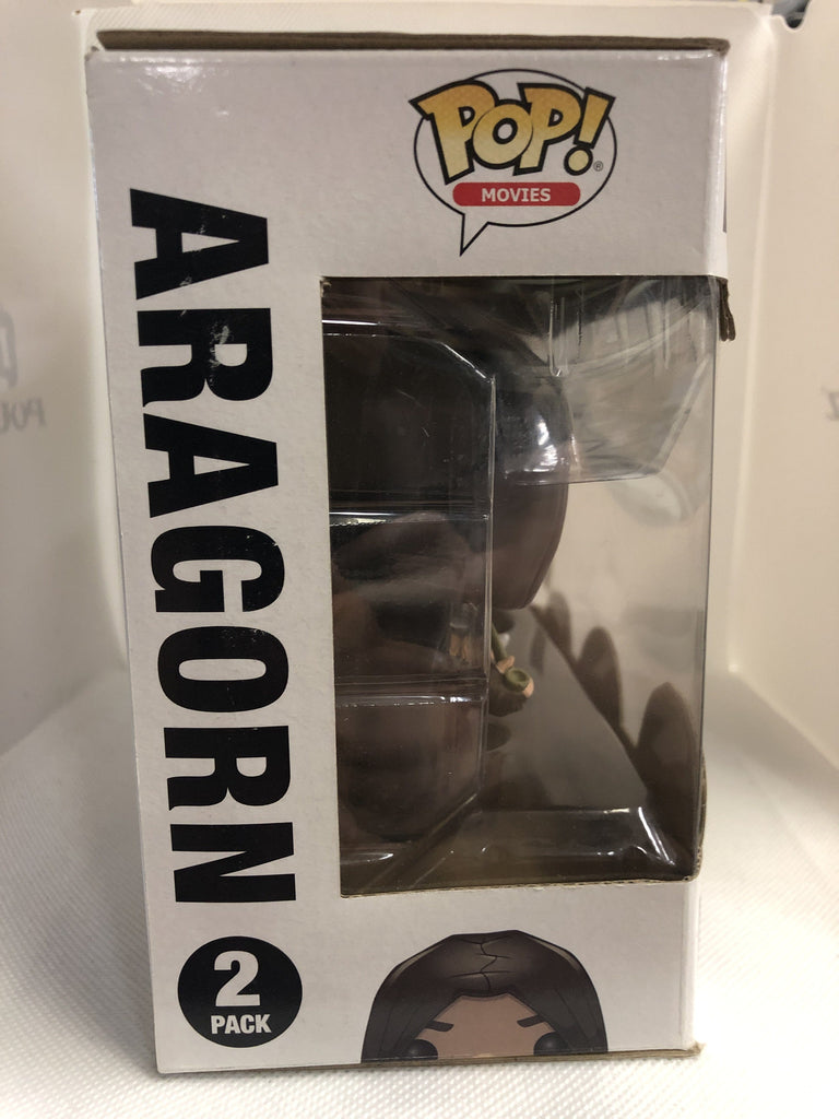 Funko Pop! The Lord of the Rings Aragorn and Arwen Summer Convention Exclusive 2 Pack *Heavy Box Damage* Funko