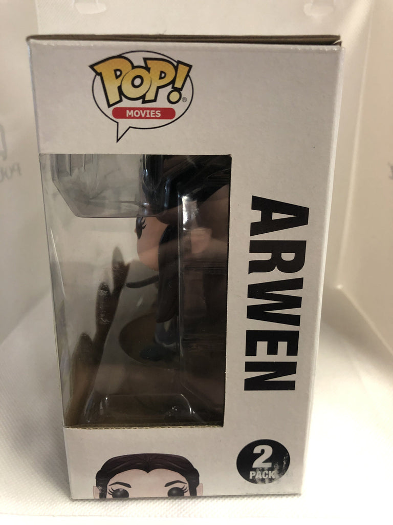Funko Pop! The Lord of the Rings Aragorn and Arwen Summer Convention Exclusive 2 Pack *Heavy Box Damage* Funko