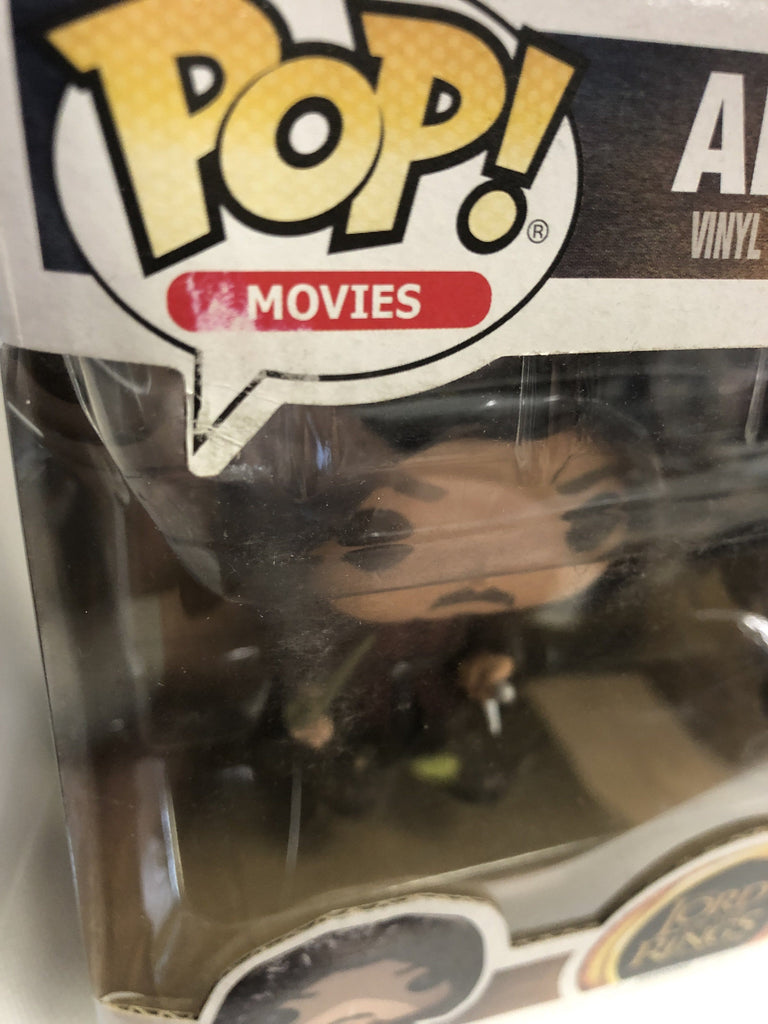 Funko Pop! The Lord of the Rings Aragorn and Arwen Summer Convention Exclusive 2 Pack *Heavy Box Damage* Funko