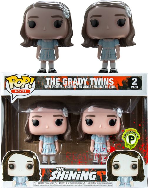 Funko Pop! The Shining The Grady Twins Exclusive 2-Pack (Popcultcha Sticker)