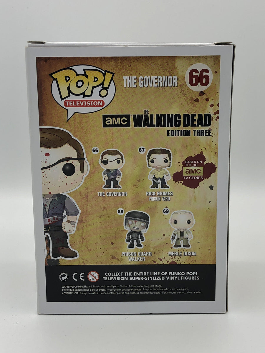 Funko Pop! The Walking Dead The Governor Bloody Exclusive #66