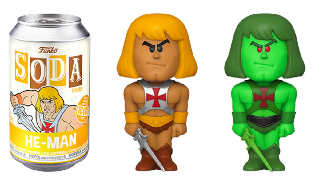 Funko Vinyl Soda Masters of the Universe He-Man with Possible Chase PRE ORDER