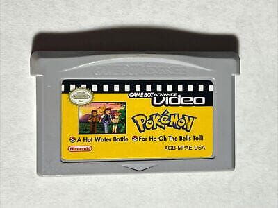 Gameboy Advance Video Pokemon (A Hot Water Battle & For Ho-Oh the Bells Toll) for the Gameboy Advance (GBA) (Loose)