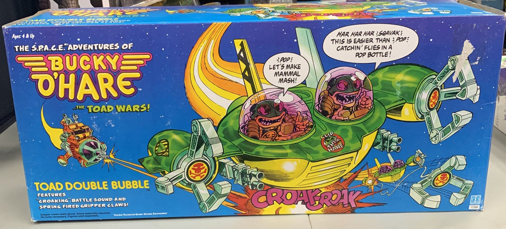 Hasbro Bucky O'Hare Toad Double Bubble Vehicle Playset Vintage Action Figure