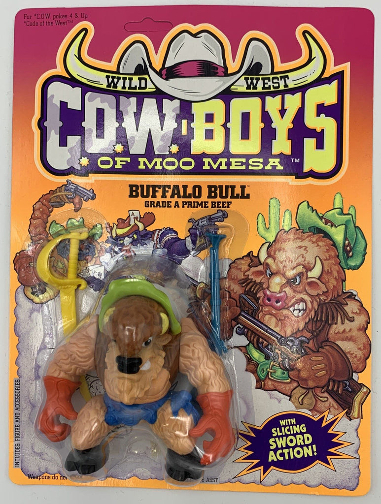 Hasbro Cowboys of Moo Mesa Buffalo Bull Vintage Action Figure