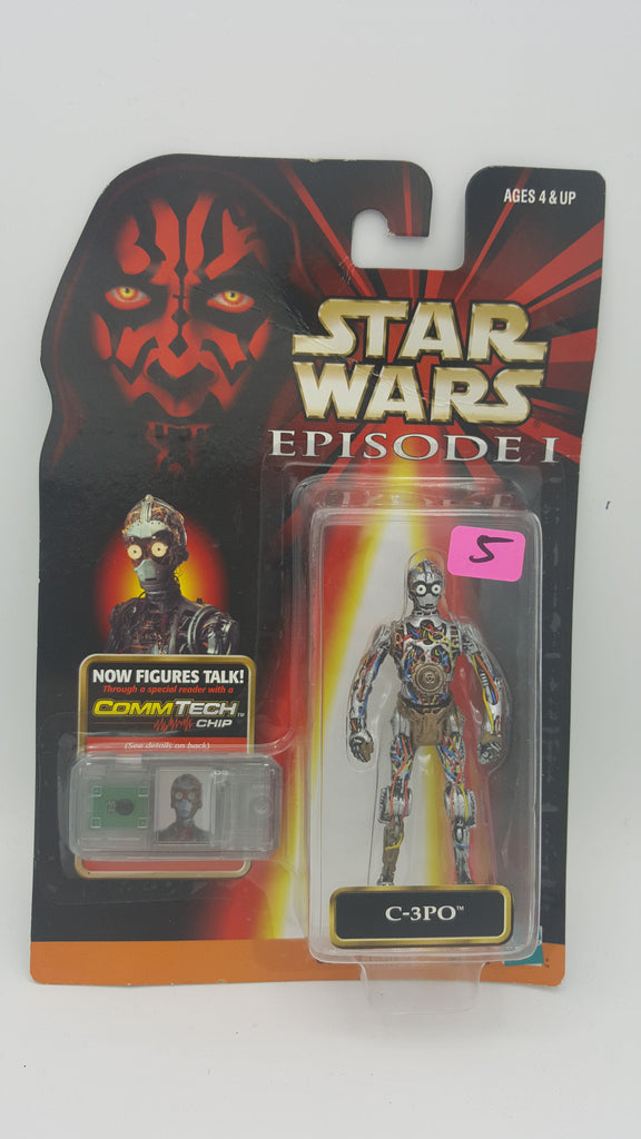 Hasbro Star Wars Episode I The Phantom Menace C-3PO with Comm tech Chip
